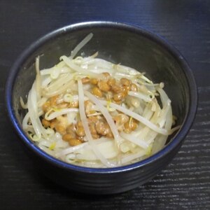 もやしの納豆和え♪